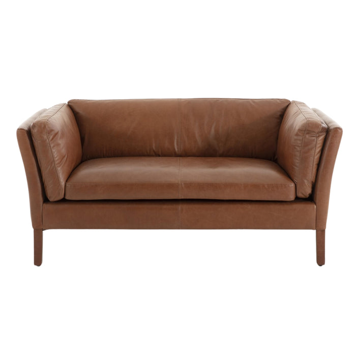 2 Sitzer Sofa Bellamy leder cognac braun