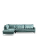 West Houston Corner Sofa Chaise Longue, velvet - Betten Ritter Living