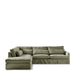 Brompton Cross Corner Sofa Chaise Longue, oxford weave - Betten Ritter Living