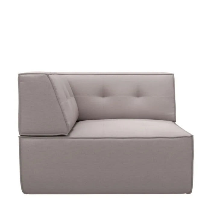 Brandon Modulares Sofa Celtic Weave, Pebbles Stone - Betten Ritter Living