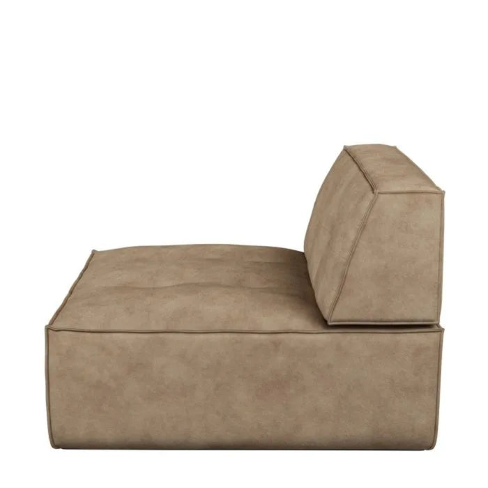 Brandon Modulares Sofa, Velvet Golden Beige - Betten Ritter Living