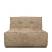 Brandon Modulares Sofa, Velvet Golden Beige - Betten Ritter Living