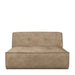 Brandon Modulares Sofa, Velvet Golden Beige - Betten Ritter Living