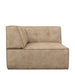 Brandon Modulares Sofa, Velvet Golden Beige - Betten Ritter Living