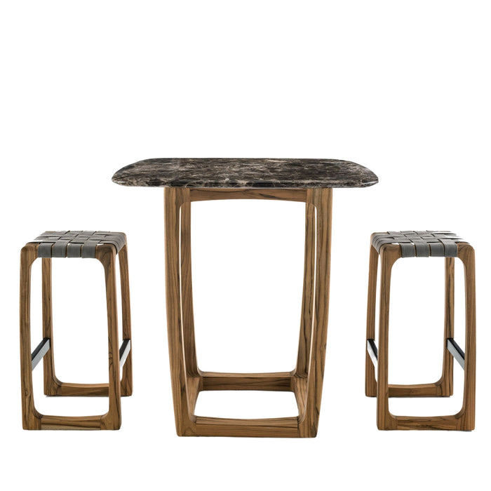 Bungalow Bar Table Marble Tisch