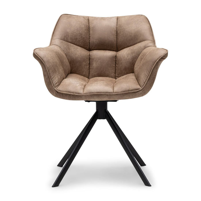 Carnaby Dining Armchair Turning Leg Pellini - Betten Ritter Living