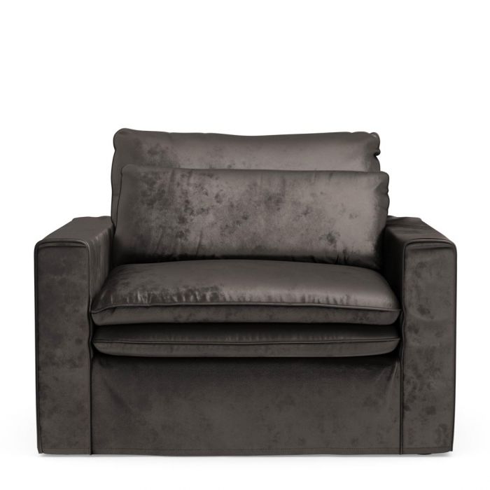 Continental Love Seat, velvet - Betten Ritter Living