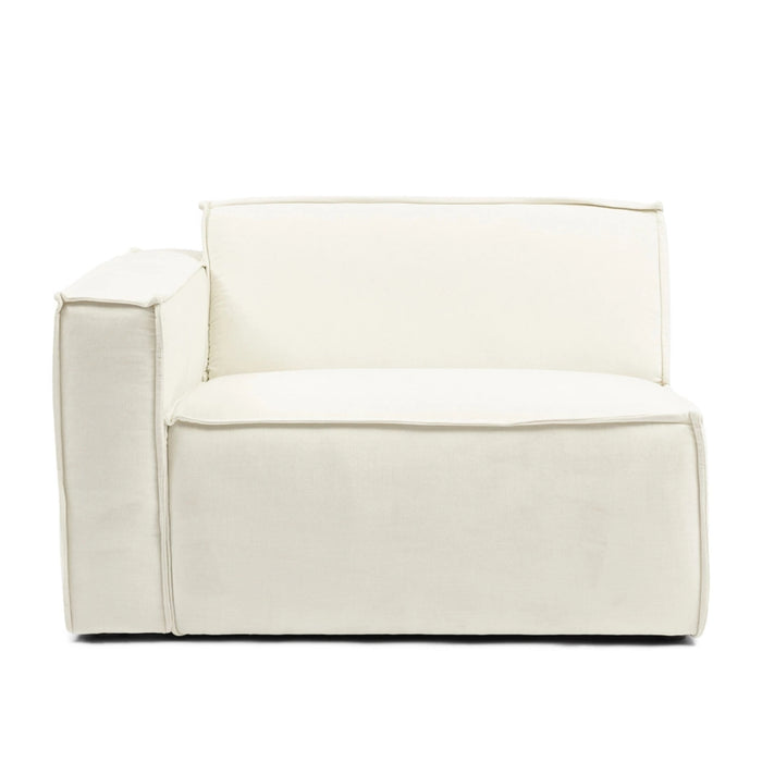 Modulares Sofa The Jagger Sparkling White, Copperfield Weave