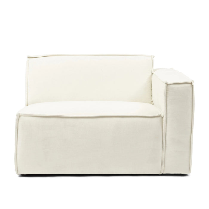 Modulares Sofa The Jagger Sparkling White, Copperfield Weave