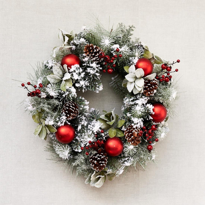 Deko-Kranz Classic NY Christmas Wreath 65 cm