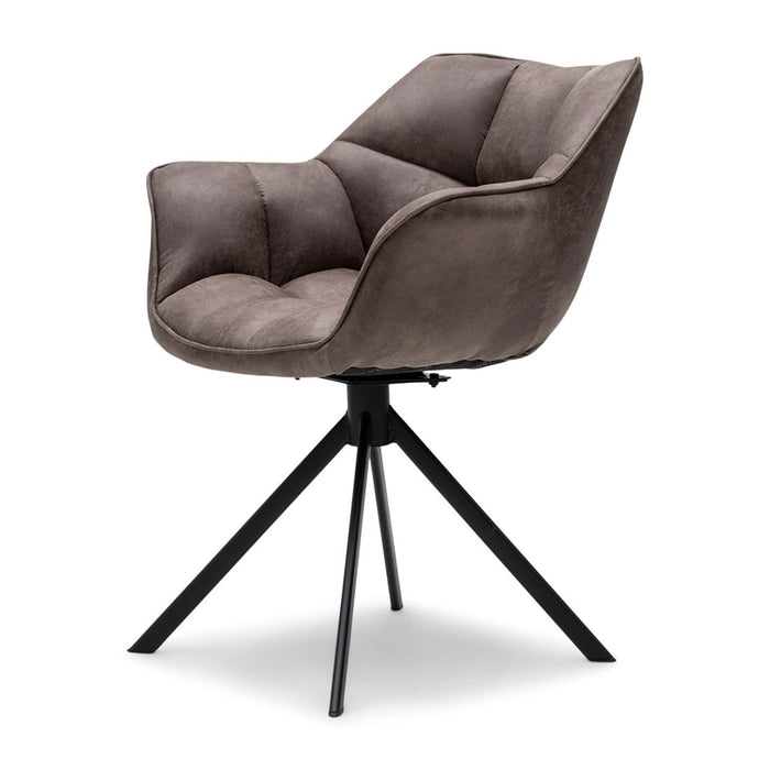 Carnaby Dining Armchair Turning Leg Pellini - Betten Ritter Living