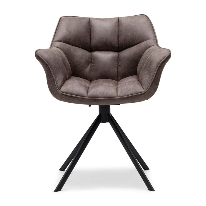 Carnaby Dining Armchair Turning Leg Pellini - Betten Ritter Living