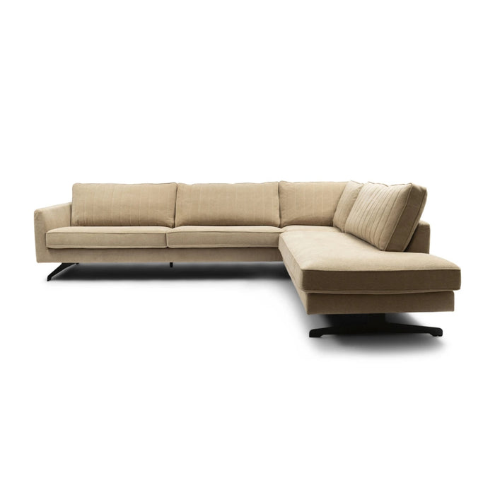 Ecksofa The Camille, Misty Flax, French Weave