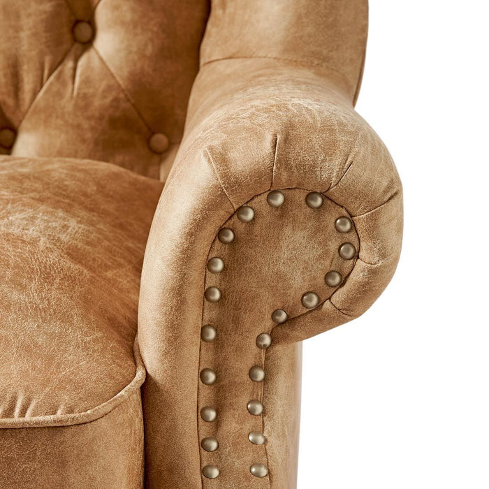 Franklin Park Wing Chair, pellini, Camel