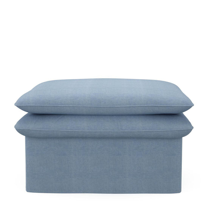 Hocker Continental, washed cotton - Betten Ritter Living