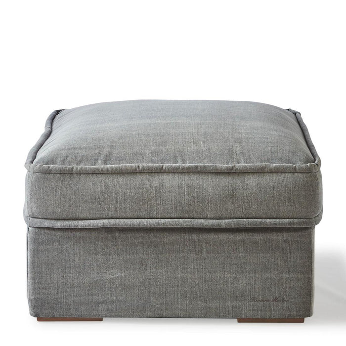 Hocker Metropolis, washed cotton - Betten Ritter Living