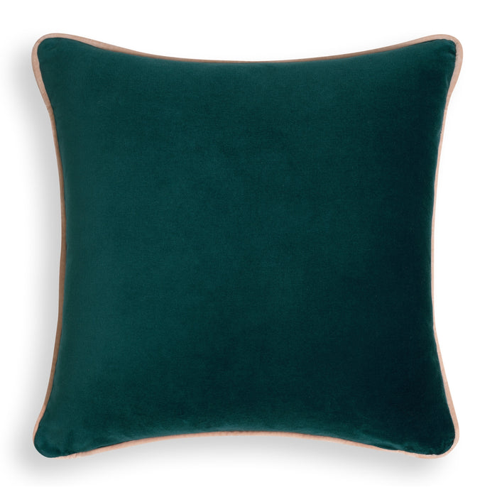 Kissenhülle Velour Verde Pino