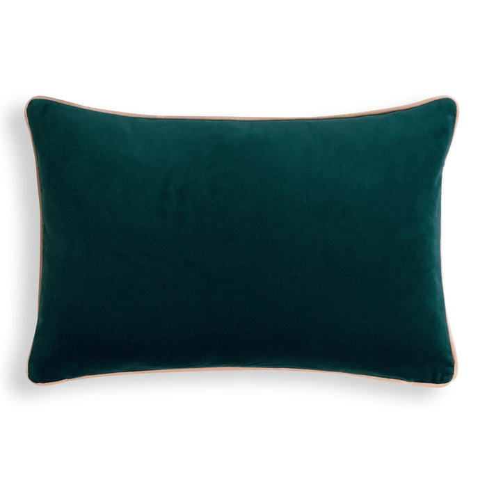 Kissenhülle Velour Verde Pino