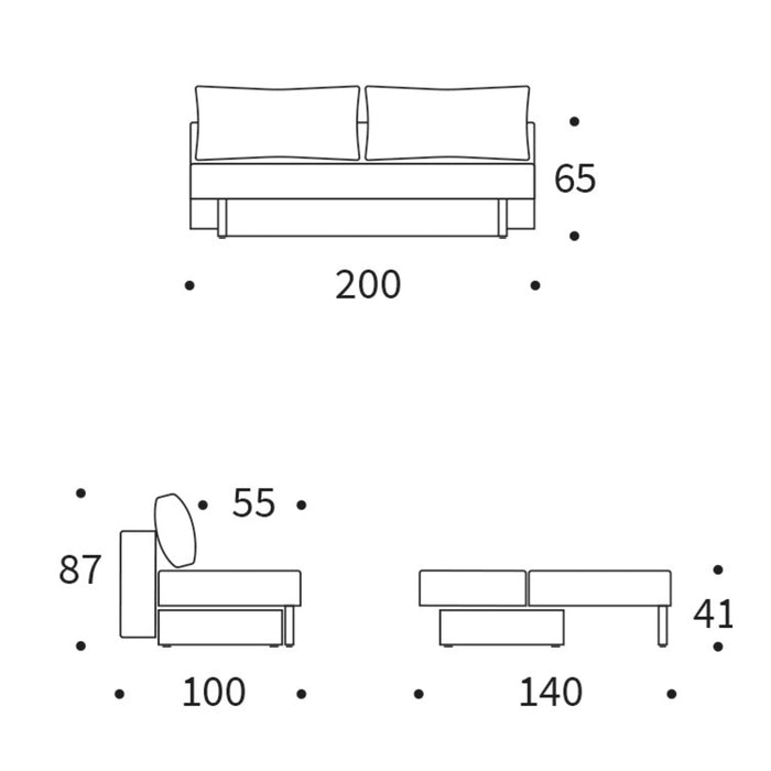 Merga Schlafsofa