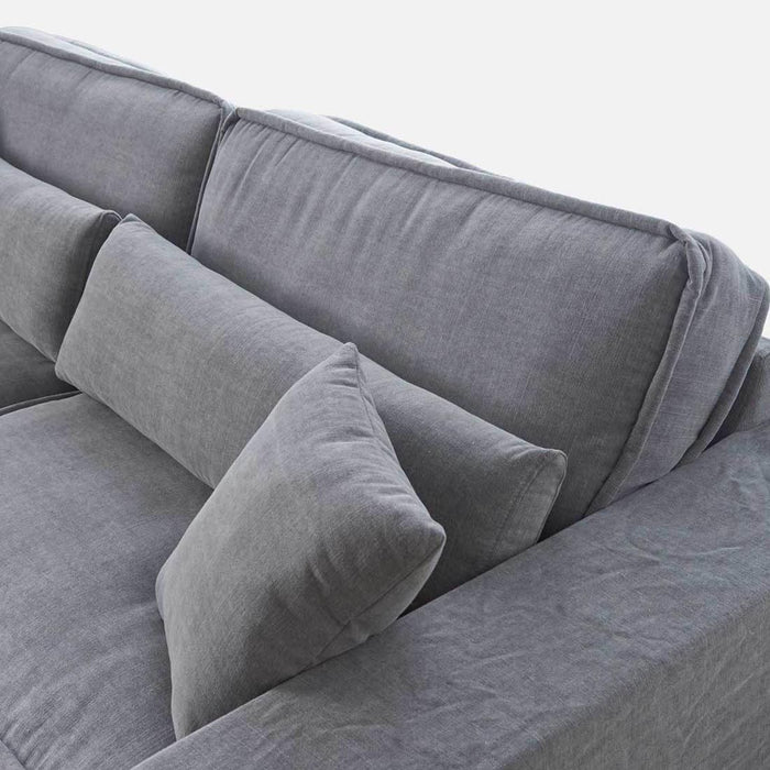 Metropolis Sofa 2,5 Seater, washed cotton - Betten Ritter Living