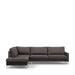 West Houston Corner Sofa Chaise Longue, scottish suede - Betten Ritter Living