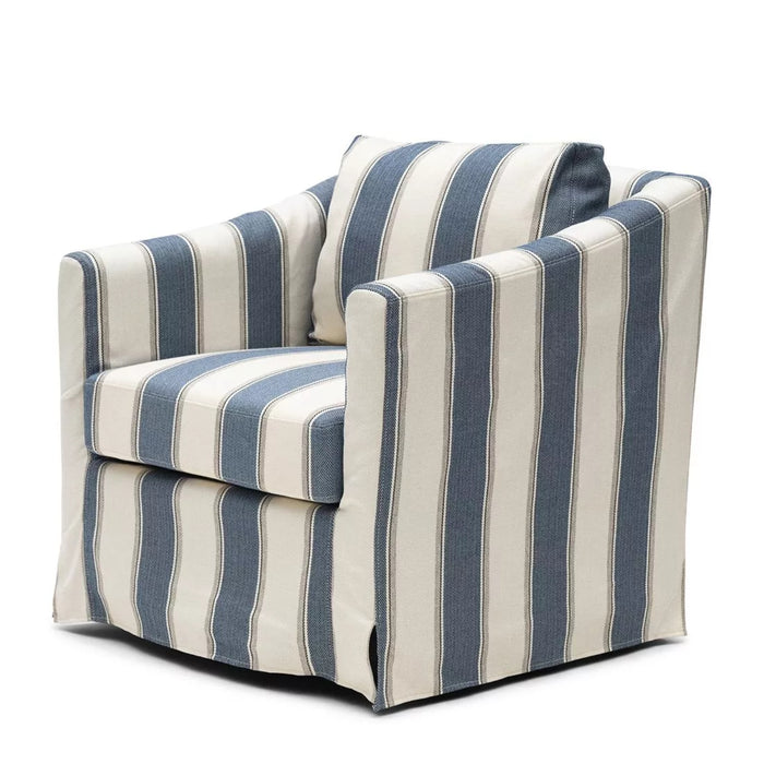 Sessel Moretta, Blue Stripe