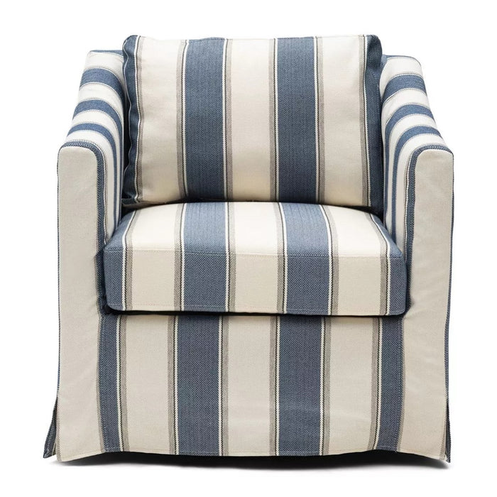 Sessel Moretta, Blue Stripe