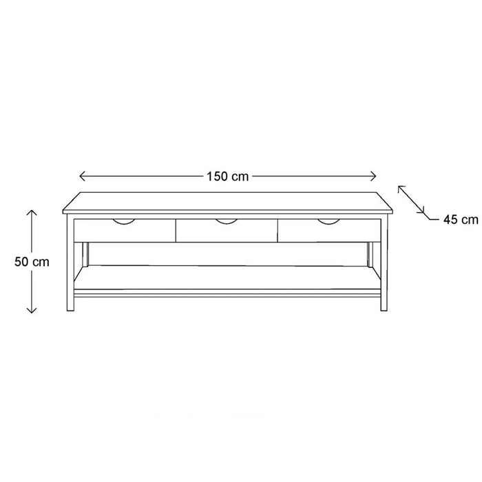 Shelter Island Flatscreen Dresser - Betten Ritter Living