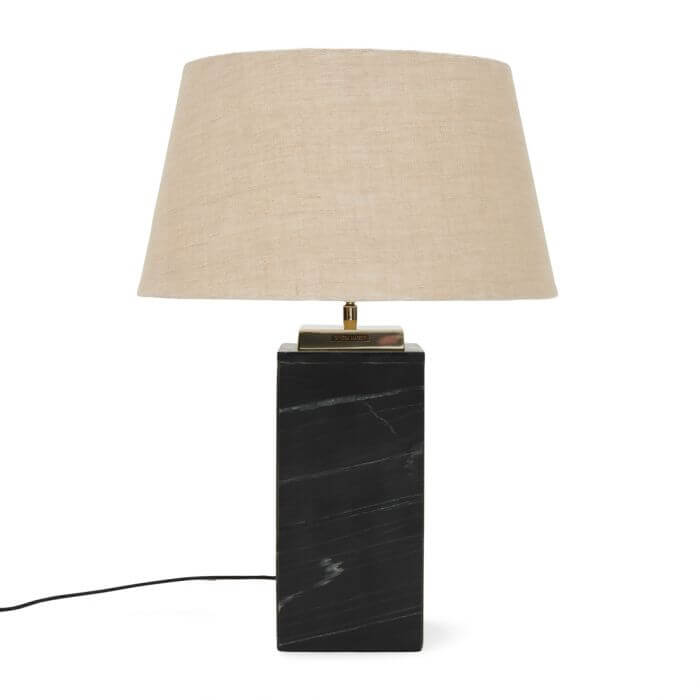 Sierra Marble Square Lamp Base