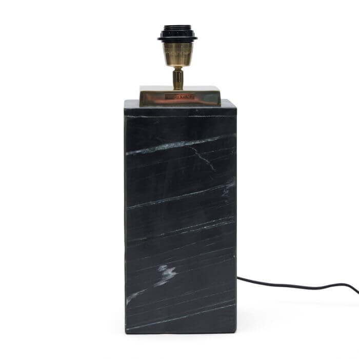 Sierra Marble Square Lamp Base