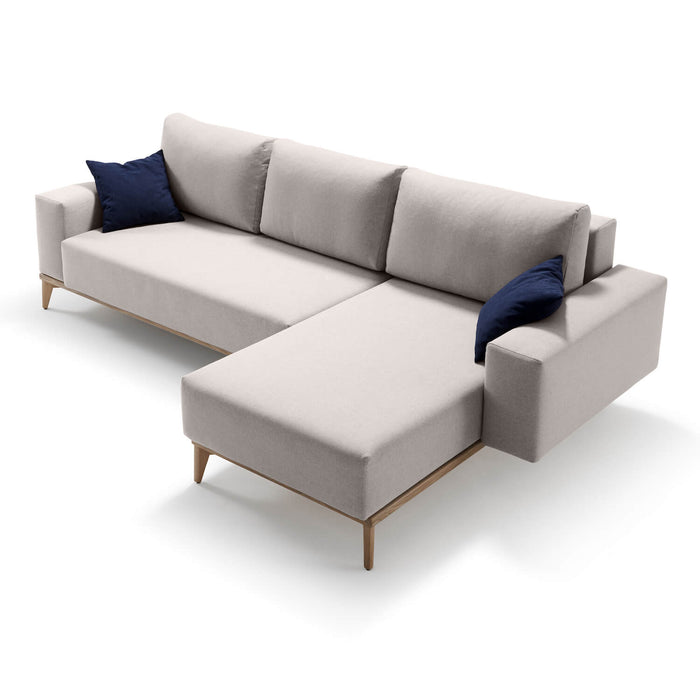 Eckschlafsofa mit Chaiselongue Skagen Typ 160