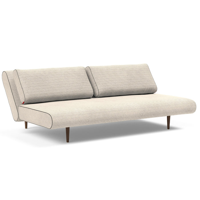 Klappsofa Unfurl Lounger Corduroy Ivory 140x200 cm