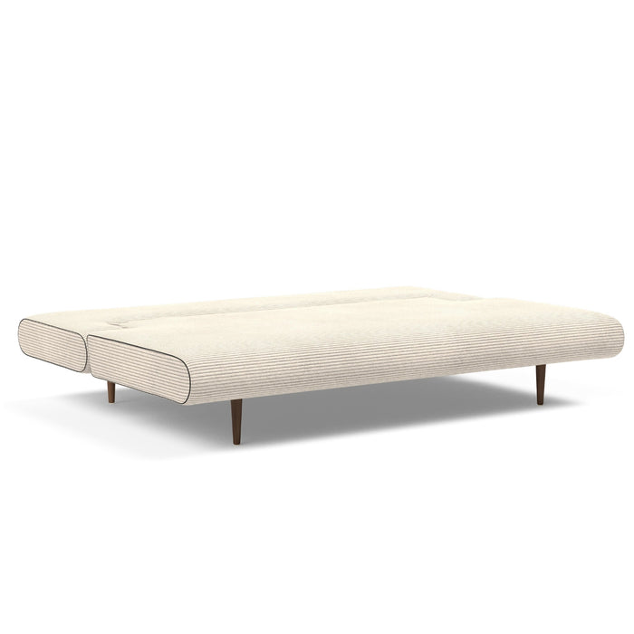 Klappsofa Unfurl Lounger Corduroy Ivory 140x200 cm