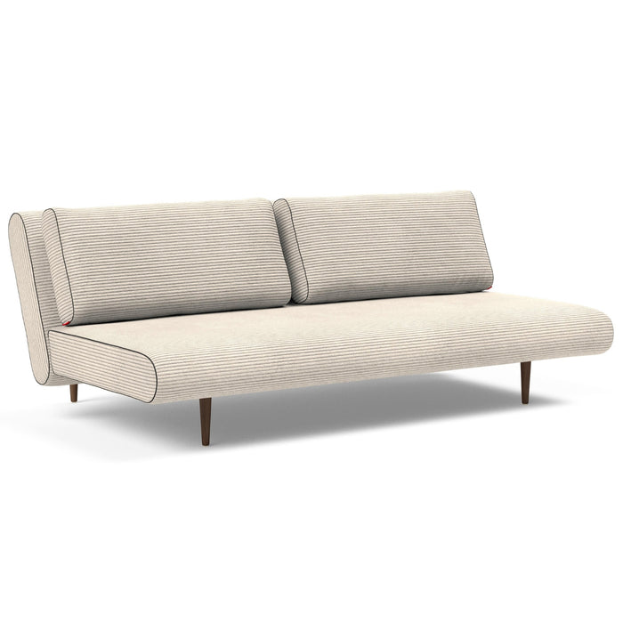 Klappsofa Unfurl Lounger Corduroy Ivory 140x200 cm