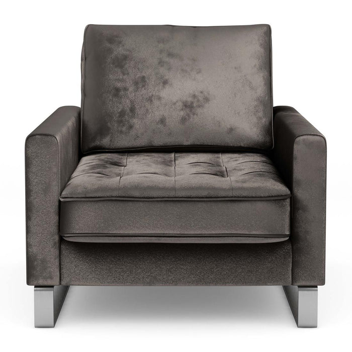 West Houston Armchair, velvet - Betten Ritter Living