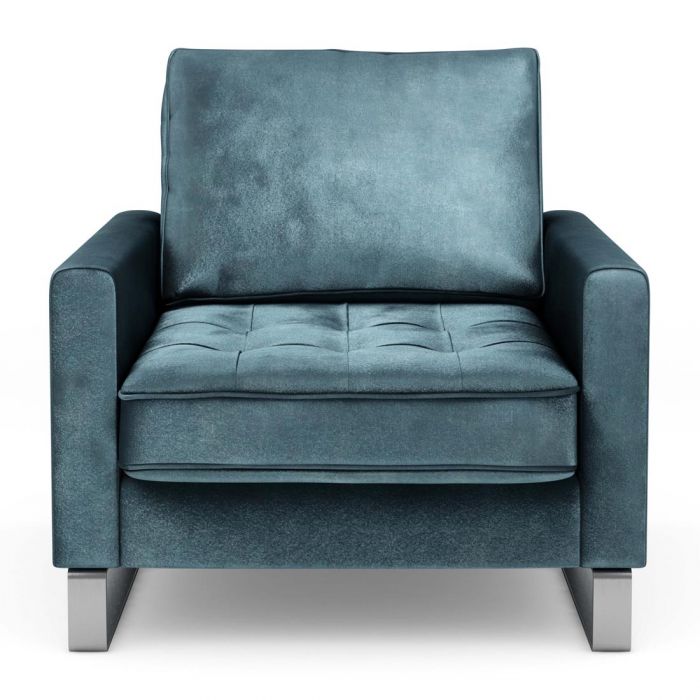 West Houston Armchair, velvet - Betten Ritter Living