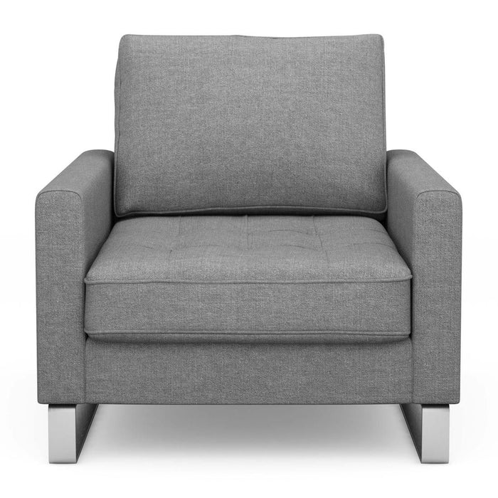 West Houston Armchair, washed cotton - Betten Ritter Living