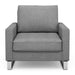 West Houston Armchair, washed cotton - Betten Ritter Living