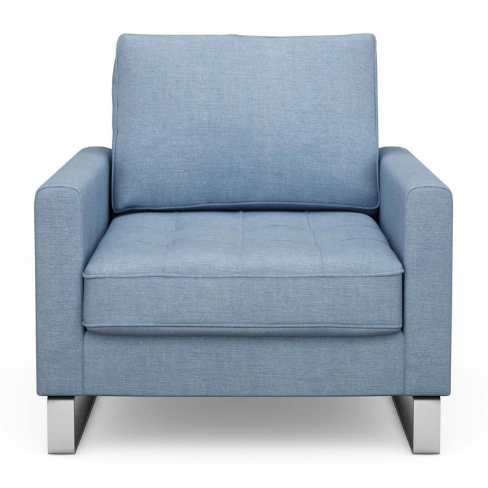 West Houston Armchair, washed cotton - Betten Ritter Living