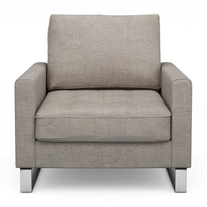 West Houston Armchair, washed cotton - Betten Ritter Living