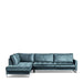 West Houston Corner Sofa Chaise Longue, velvet - Betten Ritter Living