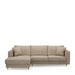 Kendall Sofa With Chaise Longue, washed cotton - Betten Ritter Living