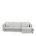 Kendall Sofa With Chaise Longue, washed cotton - Betten Ritter Living