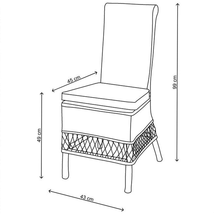 Esszimmerstuhl St. Malo Dining Chair - Betten Ritter Living