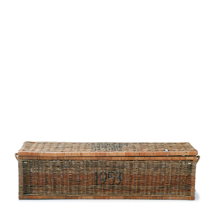 Rustic Rattan Cobblers Wharf Trunk, 160x40 cm - Betten Ritter Living