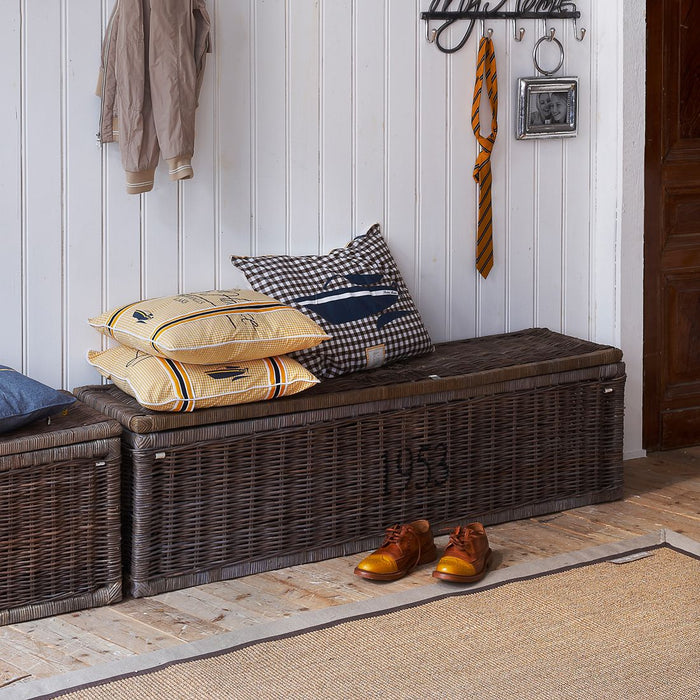 Rustic Rattan Cobblers Wharf Trunk, 160x40 cm - Betten Ritter Living