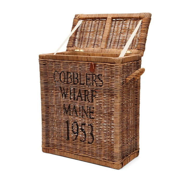 Rustic Rattan Cobblers Wharf Trunk Small - Betten Ritter Living