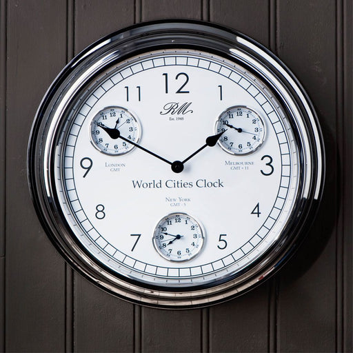 World Cities Clock - Betten Ritter Living