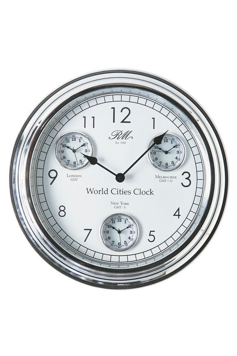 World Cities Clock - Betten Ritter Living