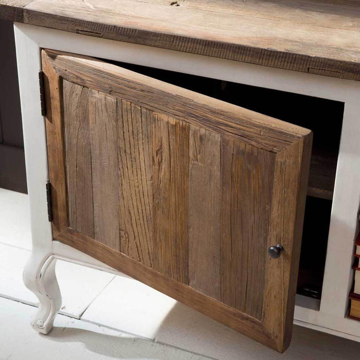 Driftwood Flatscreen Side Table, 180x45x65 cm - Betten Ritter Living